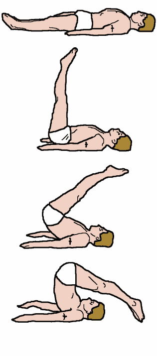 Il metodo Pilates - esercizio 3: Roll Over (arrotolarsi all'indietro)